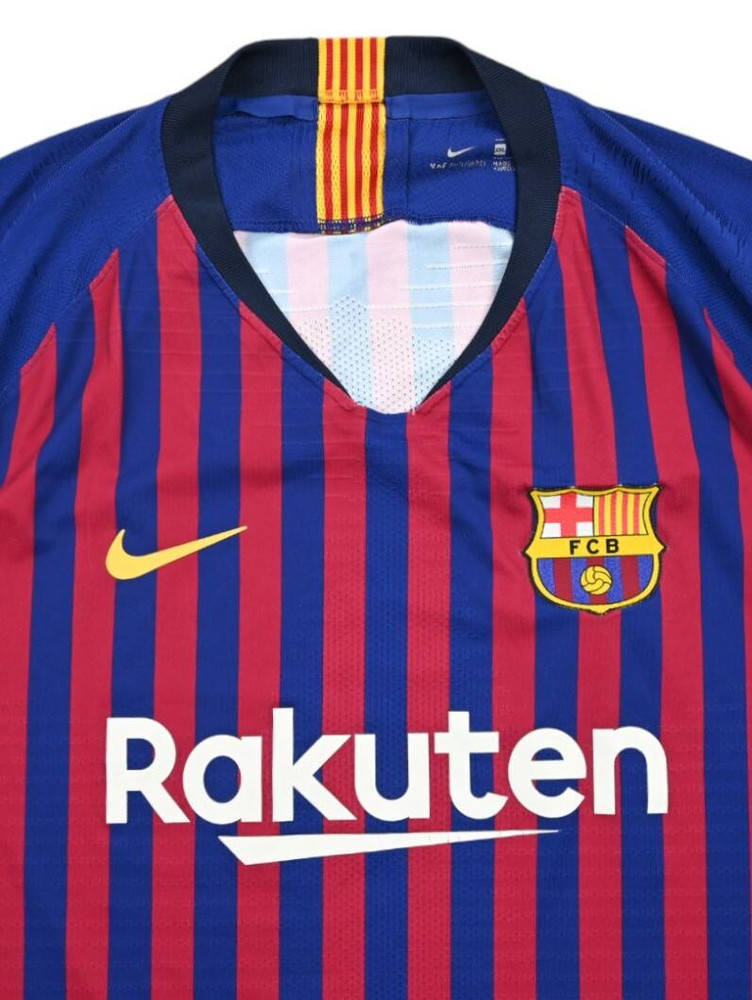 2018-19 FC BARCELONA *MESSI* VAPORKNIT PLAYER ISSUE SHIRT 2XL