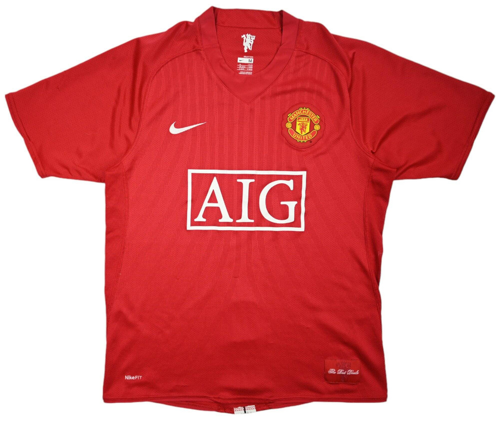 2007-09 MANCHESTER UNITED *ROONEY* SHIRT S