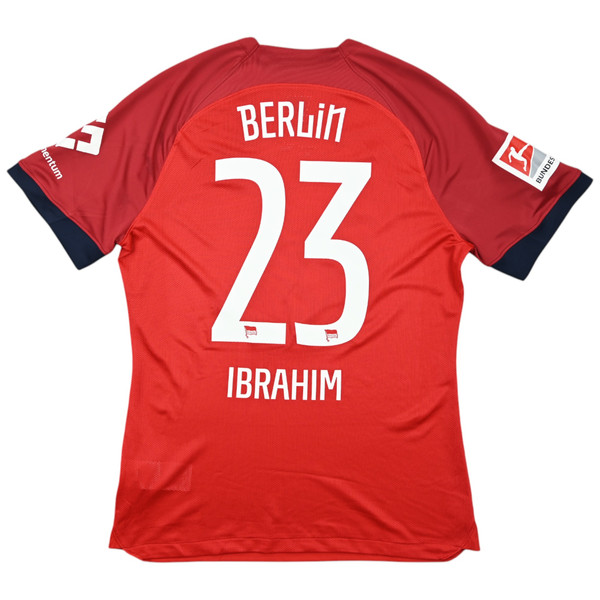 2023-24 HERTHA BERLIN *IBRAHIM* MATCH PREPARED KOSZULKA L