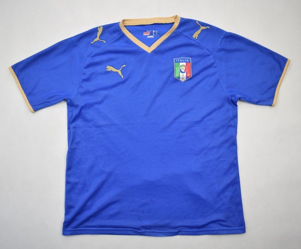 2007-08 ITALY SHIRT M