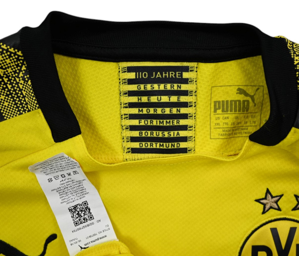 2019-20 BORUSSIA DORTMUND *HAZARD* SHIRT XXL. BOYS 
