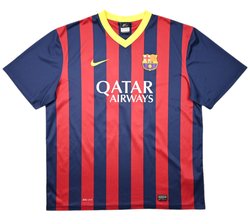 2013-14 FC BARCELONA *MESSI* BASIC SHIRT XXL