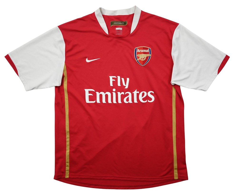 2006-08 ARSENAL LONDON SHIRT L