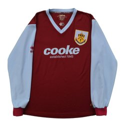 2009-10 BURNLEY LONGSLEEVE SHIRT L