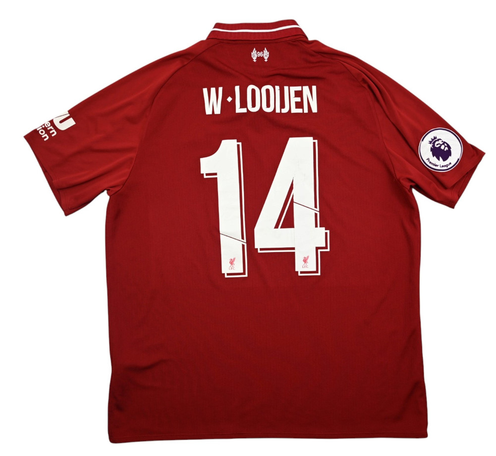 2018-19 LIVERPOOL *W.LOOIJEN* KOSZULKA XL