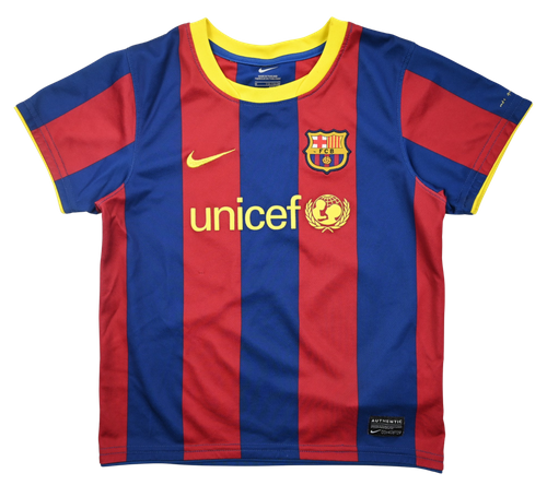 2010-11 FC BARCELONA KOSZULKA M. BOYS 110CM