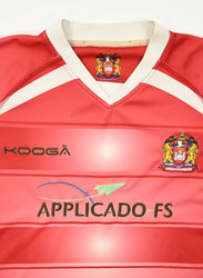 WIGAN WARRIORS RUGBY SHIRT L