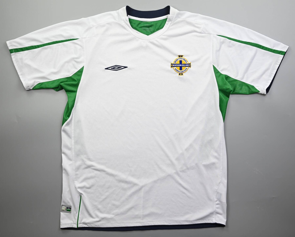 2004-05 NORTHERN IRELAND SHIRT L
