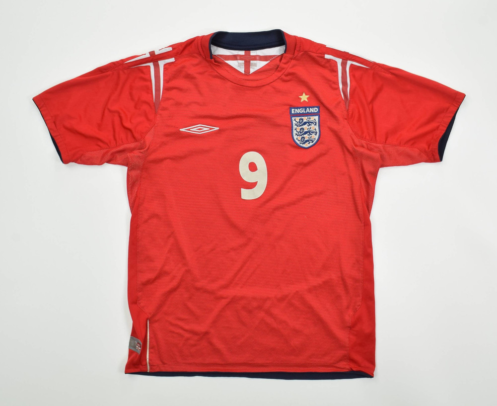 2004-06 ENGLAND *ROONEY* KOSZULKA S