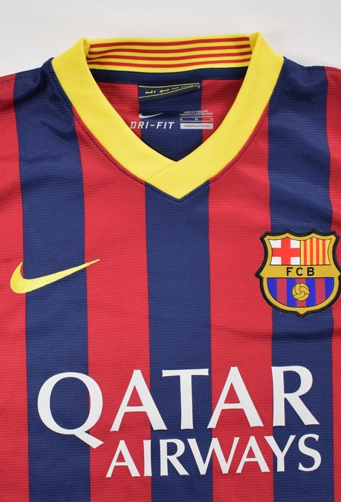 2013-14 FC BARCELONA SHIRT M