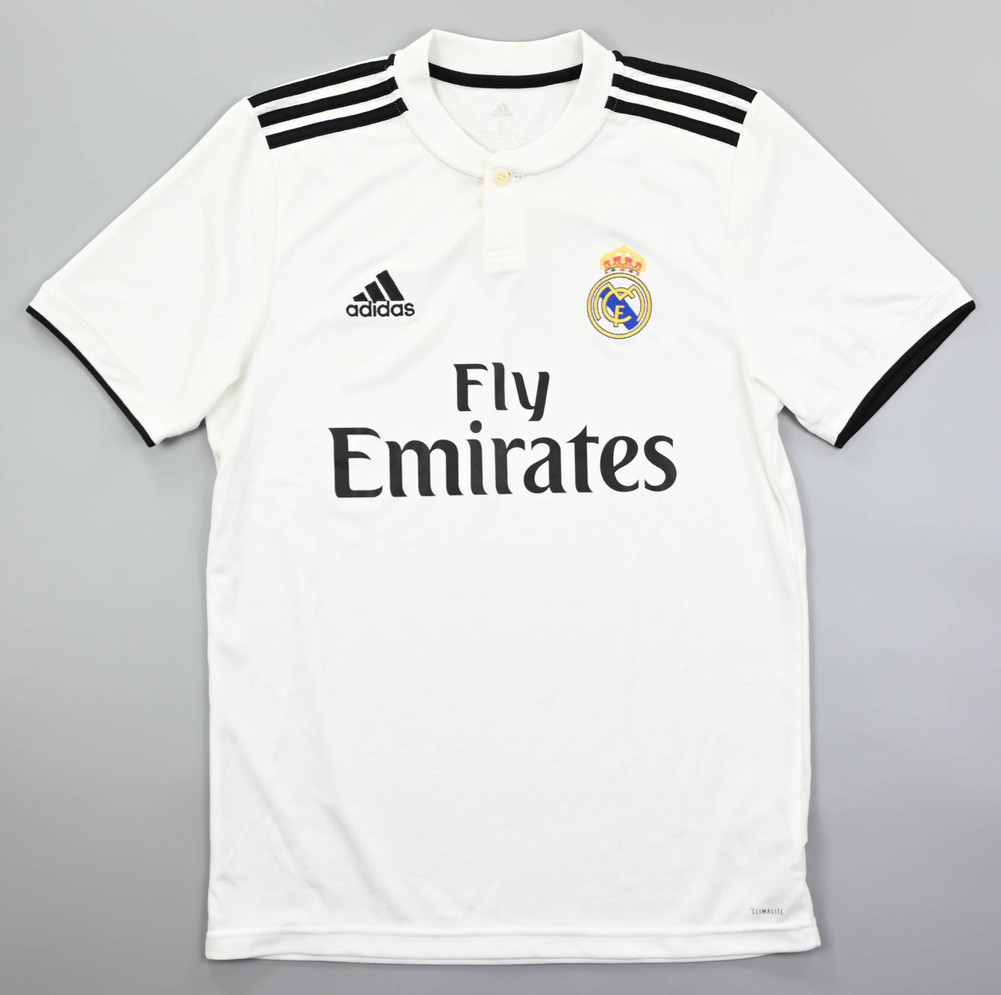2018-19 REAL MADRID SHIRT S