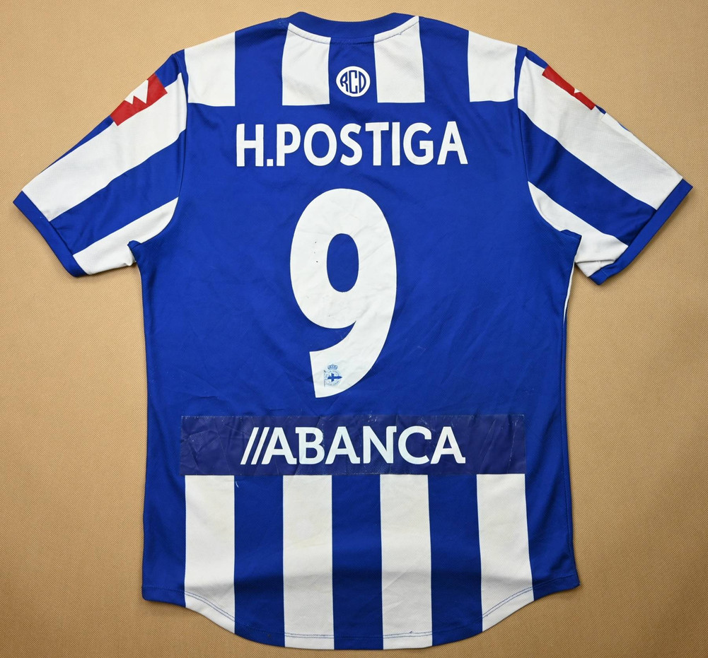 2014-15 DEPORTIVO LA CORUNA *H.POSTIGA* SHIRT M