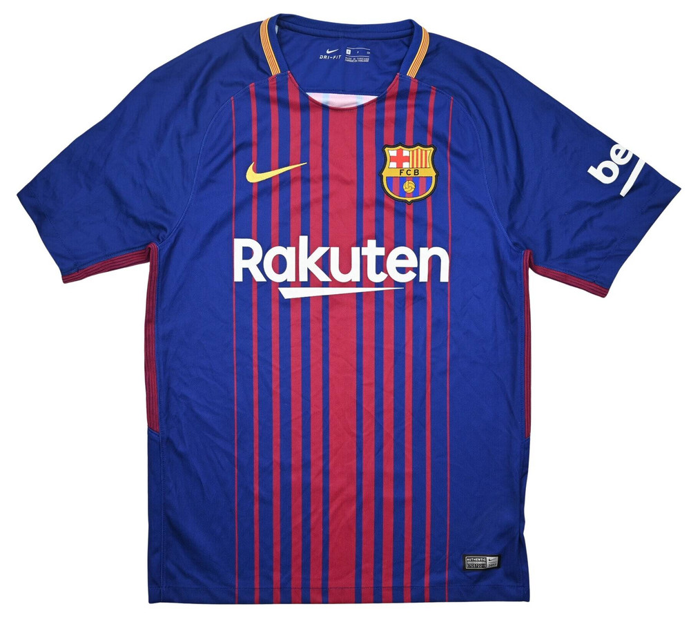 2017-18 FC BARCELONA *A.INIESTA* SHIRT S