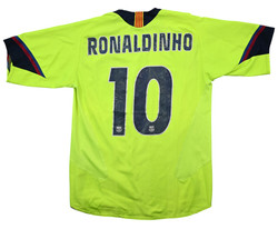 2005-06 BARCELONA *RONALDINHO* SHIRT M
