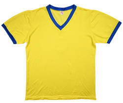 Vintage Football Shirts for team - 7 pieces Yellow-Blue