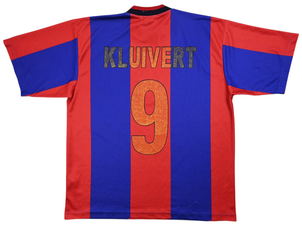 1998-00 BARCELONA *KLUIVERT* SHIRT L