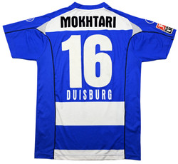 2007-08 DUISBURG *MOKHTARI* KOSZULKA M