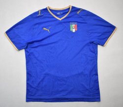 2007-08 ITALY SHIRT L