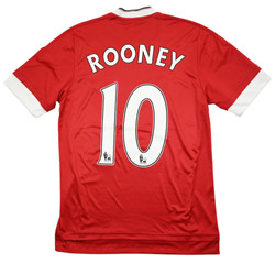 2015-16 MANCHESTER UNITED *ROONEY* SHIRT S