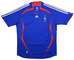 2006-07 FRANCE SHIRT 2XL