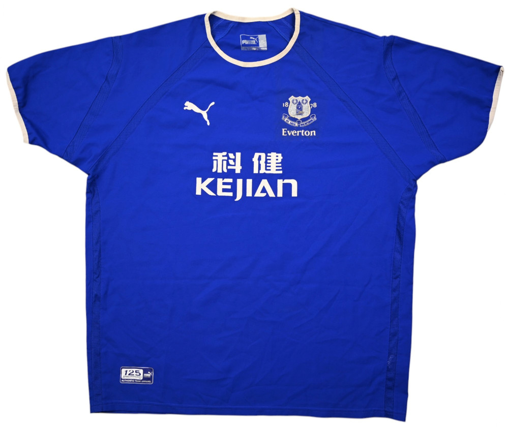 2003-04 EVERTON SHIRT XL