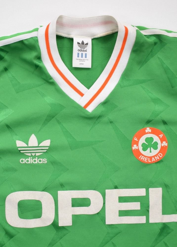 1990-92 IRELAND SHIRT L