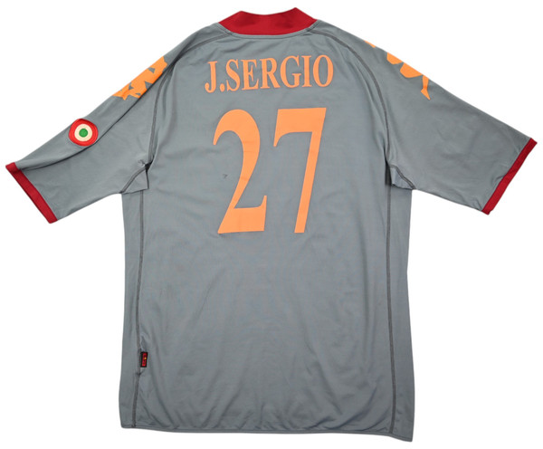 2008-09 ROMA *J. SERGIO* GOALKEEPER SHIRT XXL