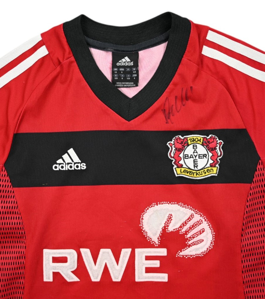 2002-04 BAYER LEVERKUSEN SHIRT S. BOYS