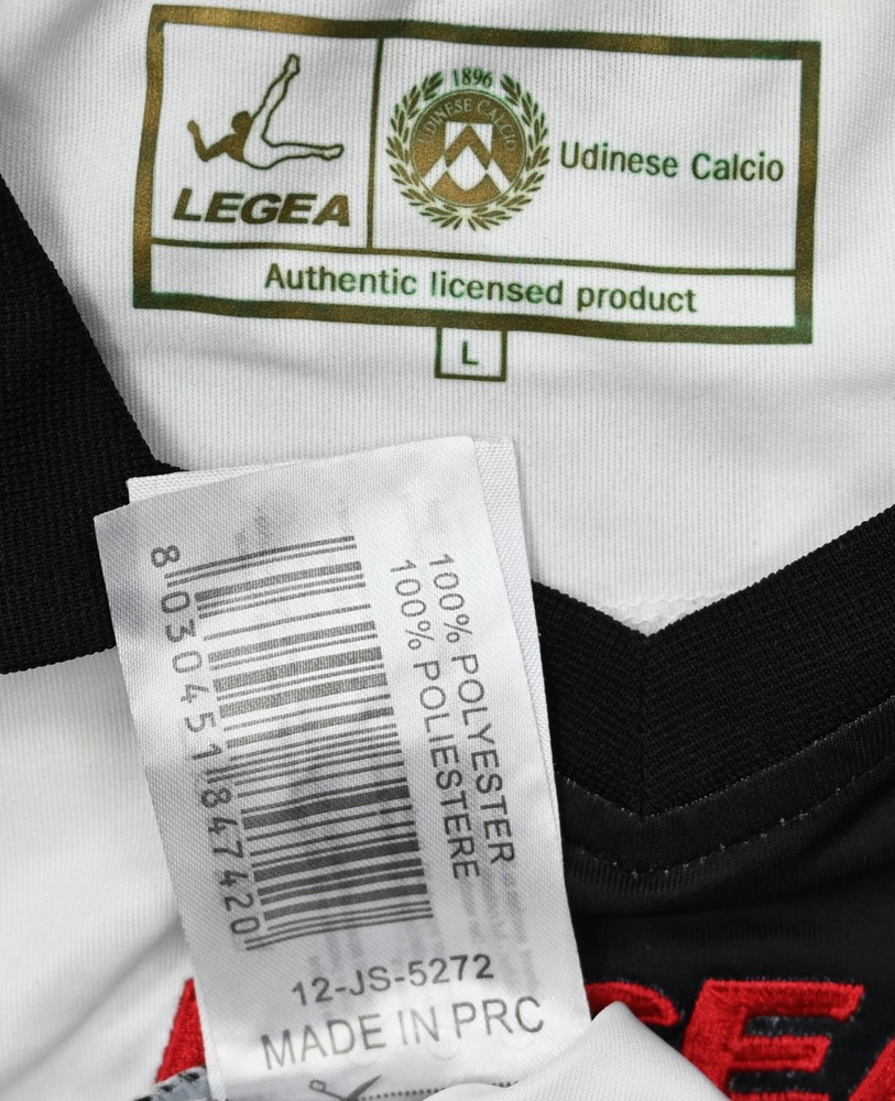 2012-13 UDINESE CALCIO SHIRT L