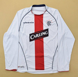 2005-06 GLASGOW RANGERS KOSZULKA LONGSLEEVE S