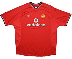 2000-02 MANCHESTER UNITED SHIRT XXL