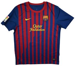 2011-12 FC BARCELONA SHIRT XL. BOYS