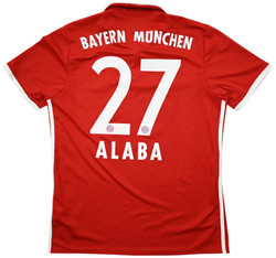 2016-17 BAYERN MUNCHEN *ALABA* SHIRT M
