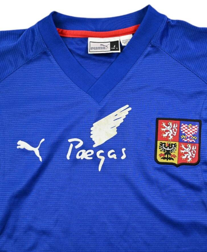 2002-04 CZECH REPUBLIC PLAYER ISSUE LONGSLEEVE SHIRT L