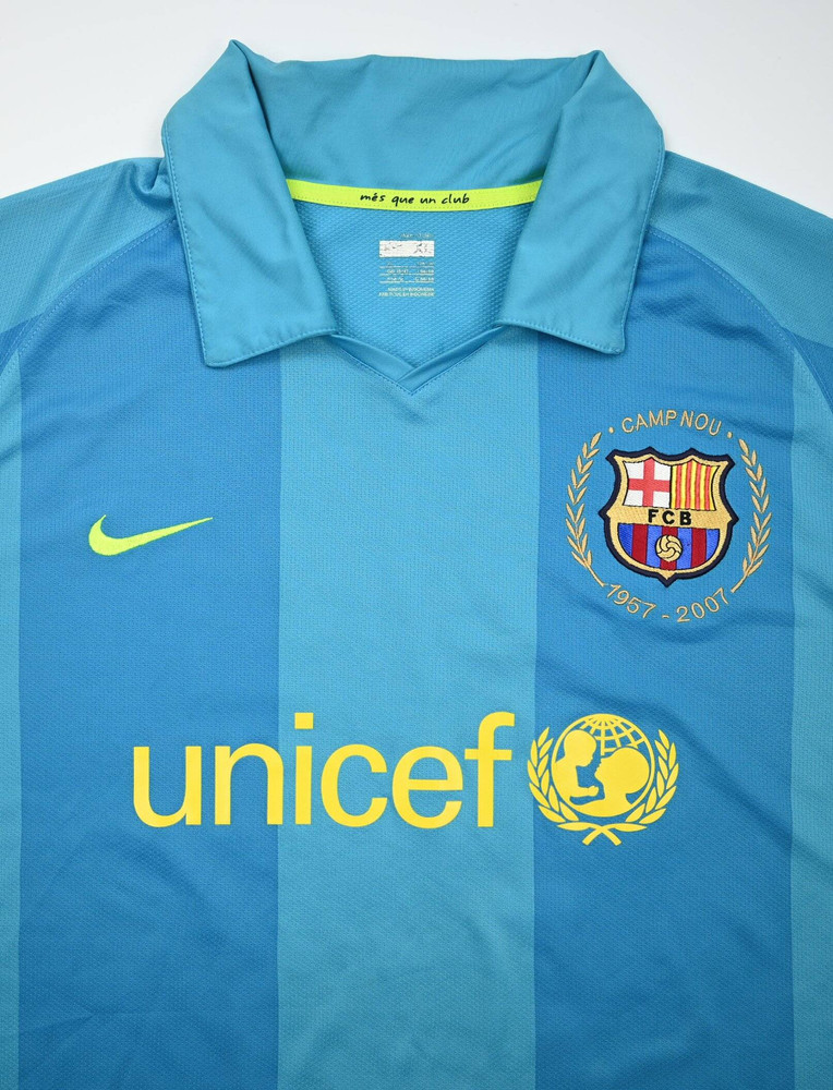 2007-09 FC BARCELONA *HENRY* SHIRT XL