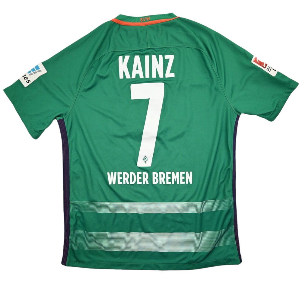 2016-17 WERDER BREMEN *KAINZ* SHIRT L