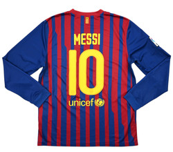 2011-12 BARCELONA *MESSI* LONGSLEEVE KOSZULKA L