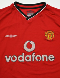 2000-02 MANCHESTER UNITED SHIRT XL
