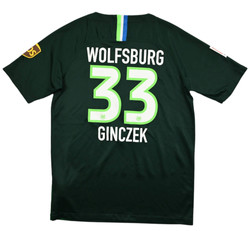 2018-19 VFL WOLFSBURG *GINCZEK* SHIRT XL. BOYS