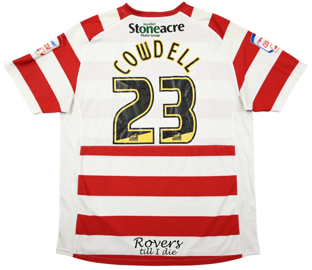 2010-11 DONCASTER ROVERS *COWDELL* SHIRT XXL