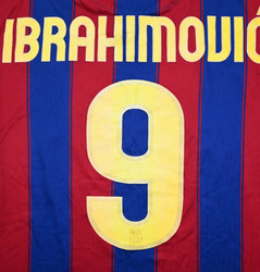 2009-10 BARCELONA *IBRAHIMOVIC* KOSZULKA M