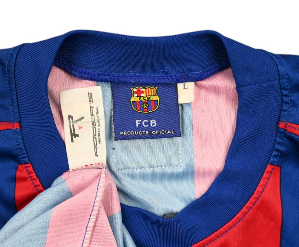 2005-06 BARCELONA *RONALDINHO* SHIRT L