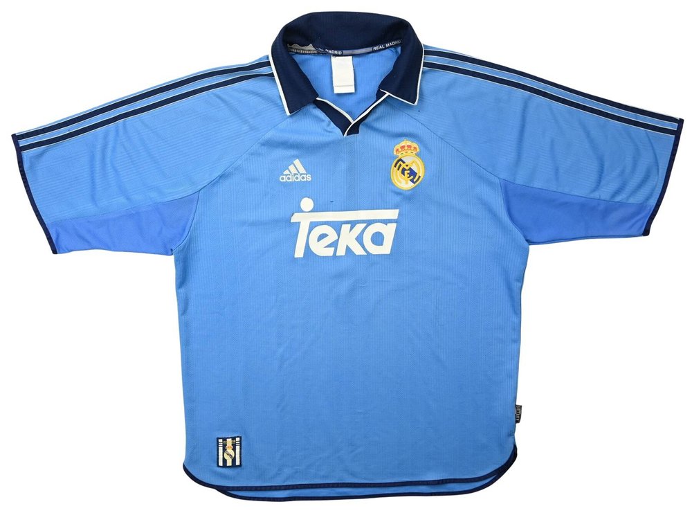 1999-00 REAL MADRID *RAUL* SHIRT L