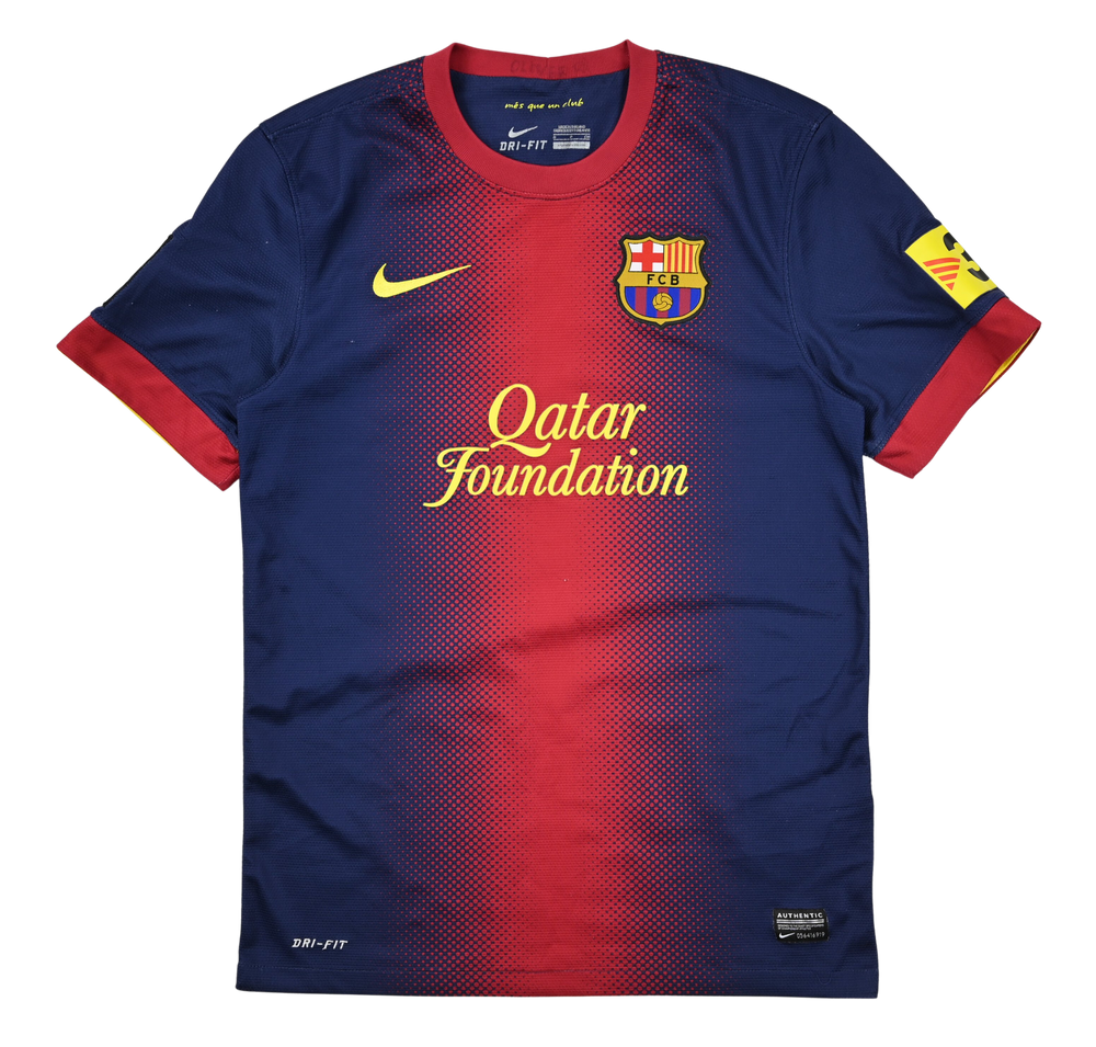 2012-13 FC BARCELONA SHIRT S