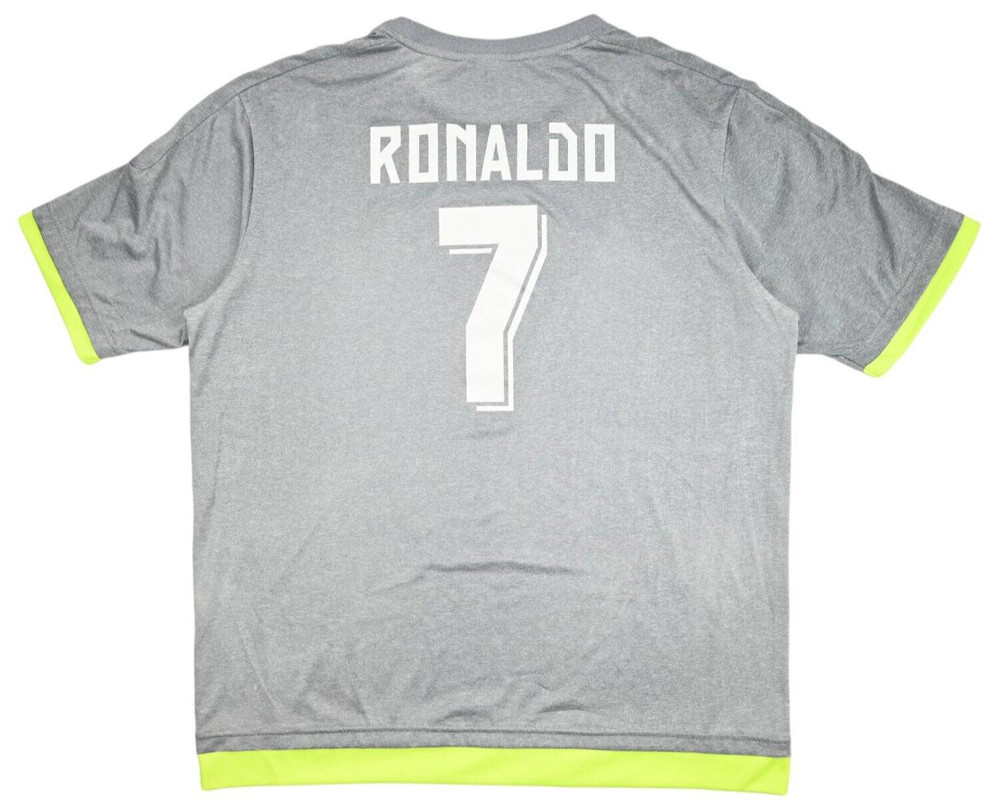 2015-16 REAL MADRID *RONALDO* SHIRT XXL