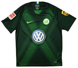 2018-19 VFL WOLFSBURG *WEGHORST* MATCH ISSUE SHIRT L