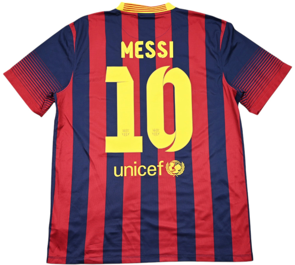 2013-14 BARCELONA *MESSI* SHIRT L
