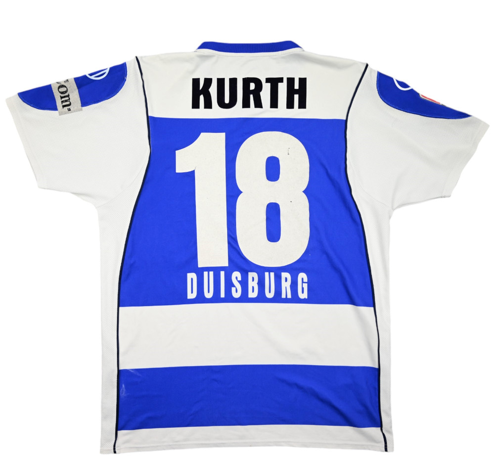 2006-08 MSV DUISBURG *KURTH* SHIRT L