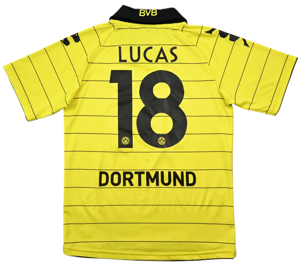 2010-11 BORUSSIA DORTMUND *LUCAS* SHIRT M. BOYS