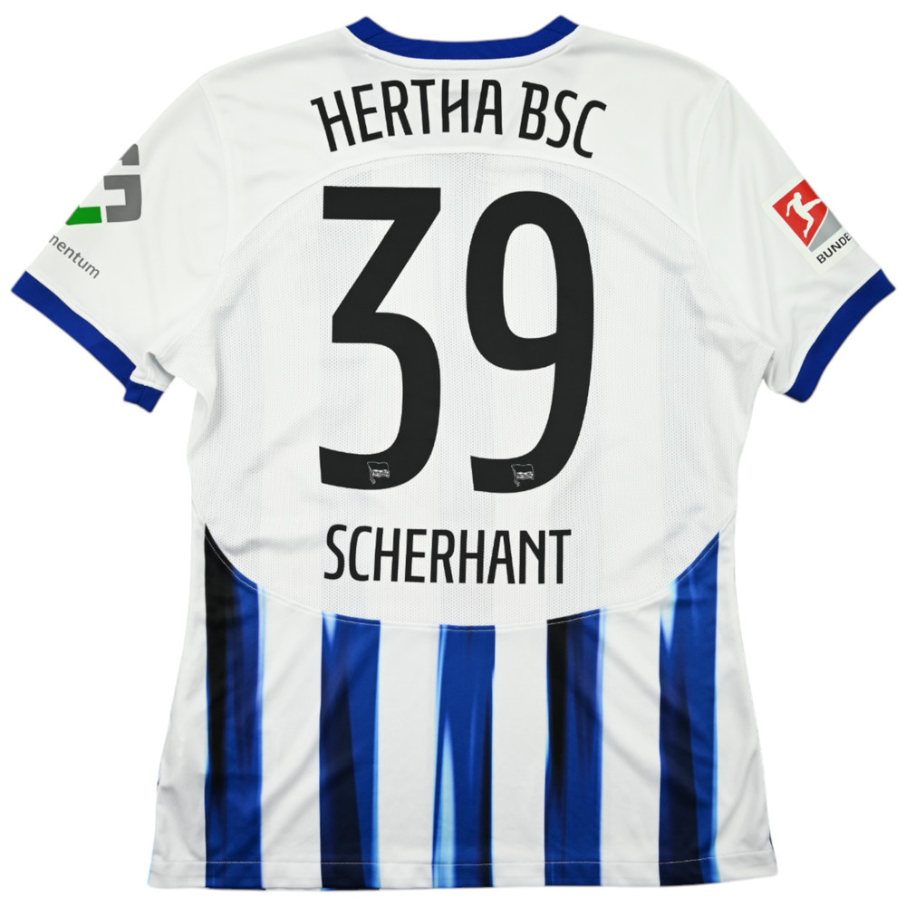 2023-24 HERTHA BERLIN *SCHERHANT* MATCH PREPARED KOSZULKA L